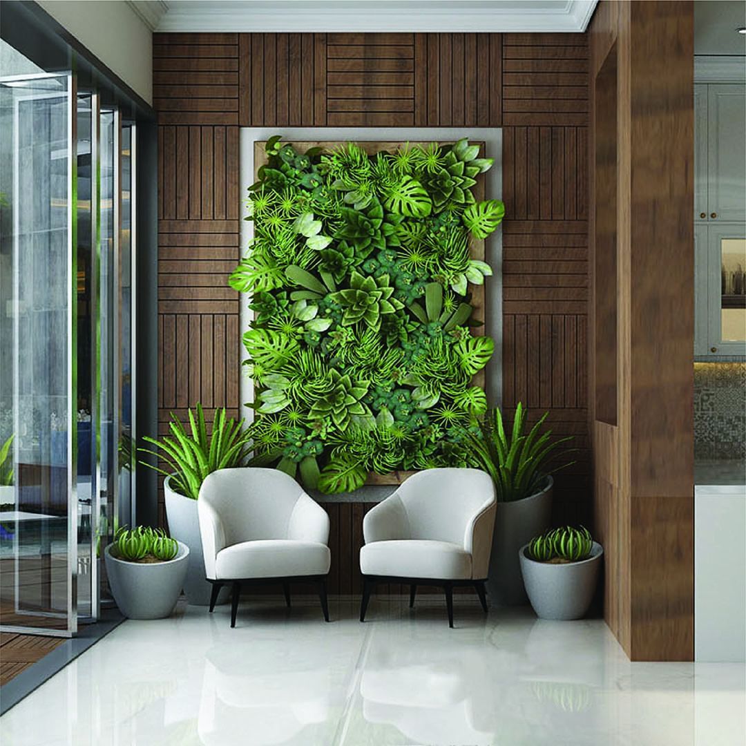 10 ý tưởng bố trí cây xanh trong nhà độc đáo - Green Sculpture
