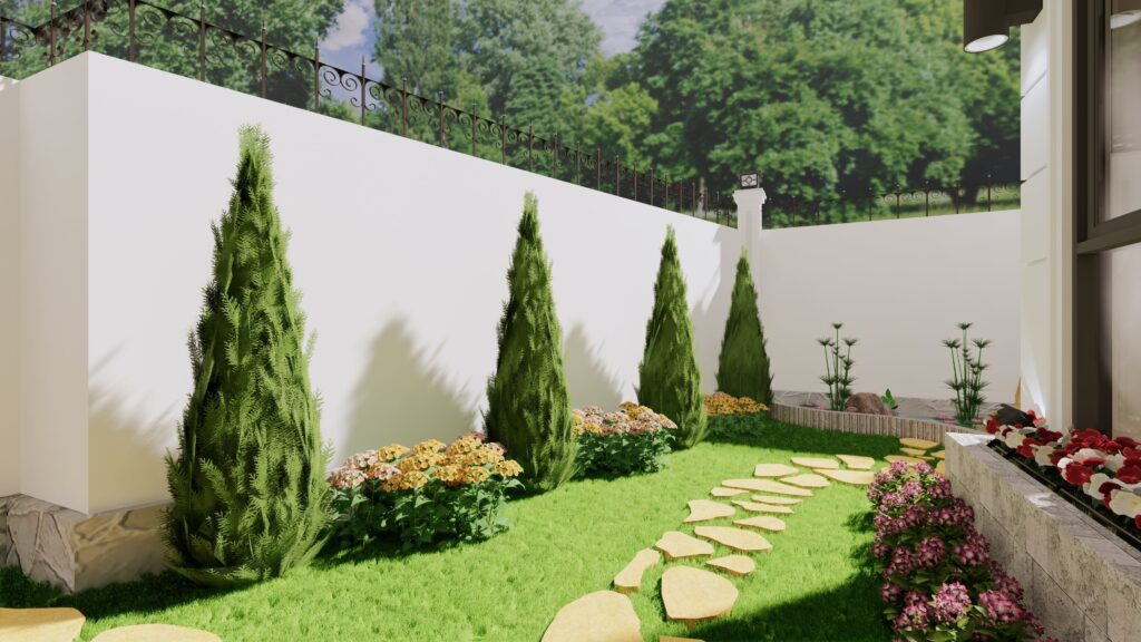 dự án thiết kế sân vườn Phan Thiết