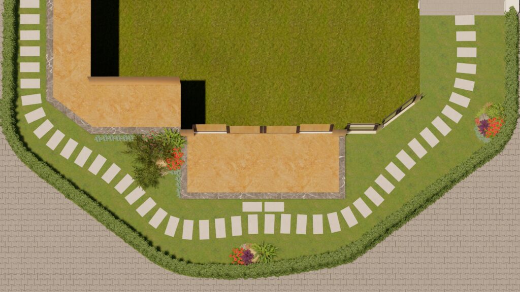 Dự án thiết kê sân vườn khu dân cư Verosa Park